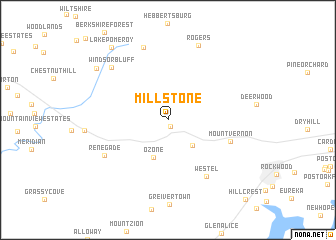 map of Millstone