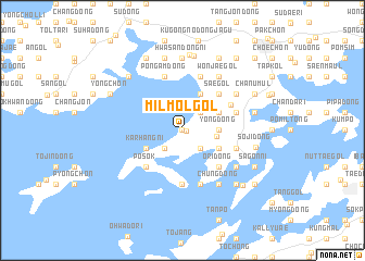 map of Milmol-gol