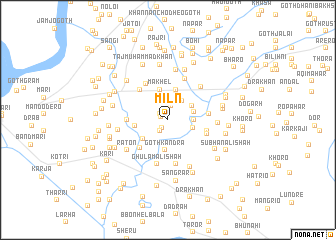 map of Miln