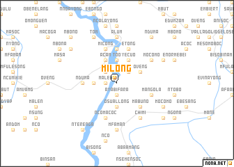 map of Milong