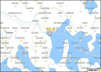 map of Milo