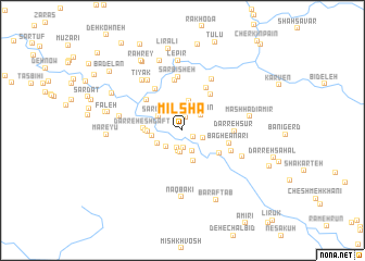 map of Mīlshā