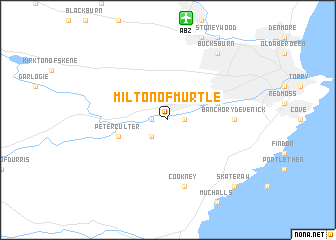 map of Milton of Murtle