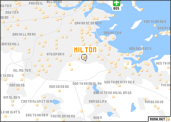 map of Milton