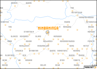 map of Mimbaminga