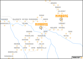 map of Mimbang