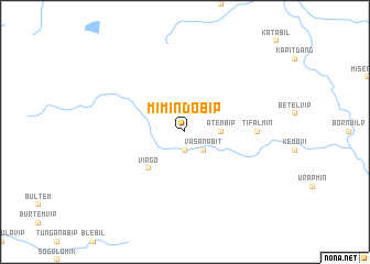 map of Mimindobip