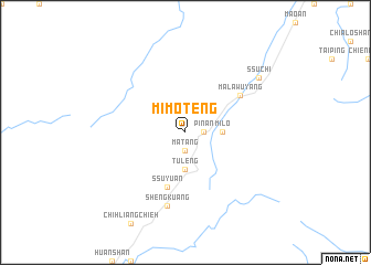 map of Mi-mo-teng