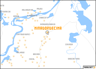 map of Minador de Cima