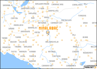 map of Minalabac