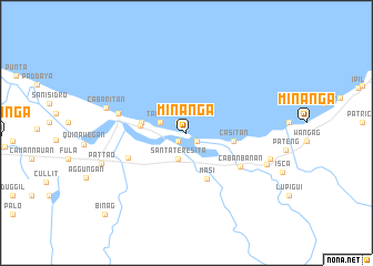 map of Minanga