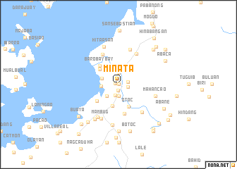 map of Minata