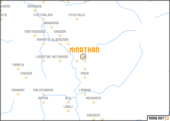 map of Minathan