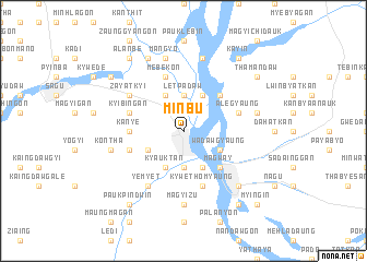 map of Minbu