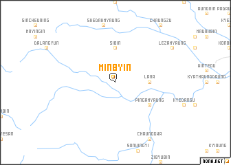 map of Minbyin