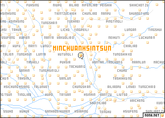 map of Min-ch\