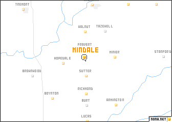 map of Mindale