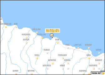 map of Mindiri