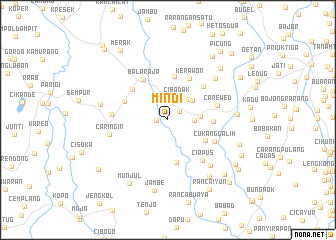 map of Mindi