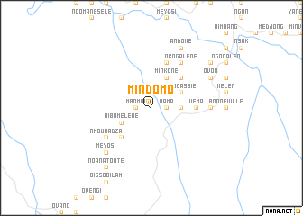 map of Mindomo