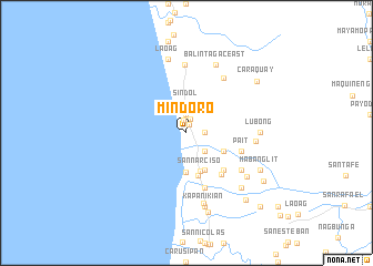 map of Mindoro