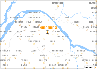 map of Mindouga