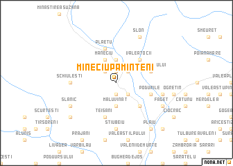 map of Mîneciu-Pămînteni