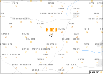 map of Mineu