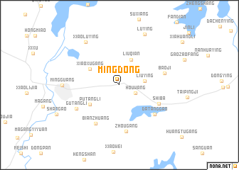 map of Mingdong
