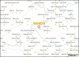 map of Minheim