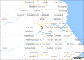 map of Minh Huong