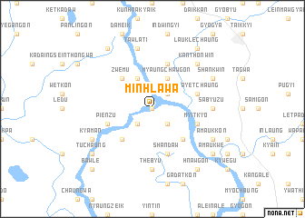 map of Minhlawa