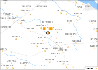 map of Minino