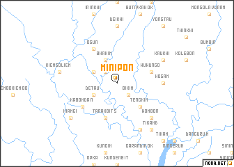map of Minipon