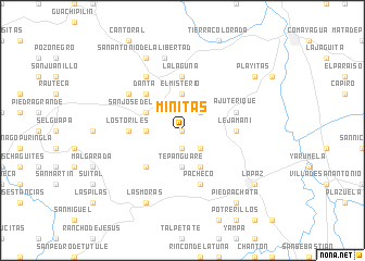 map of Minitas