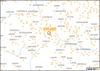 map of Minjān