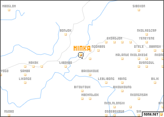 map of Minka