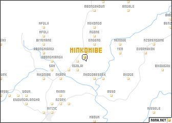 map of Minko Mibé