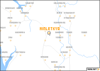 map of Minletkya