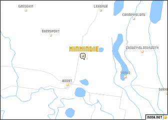 map of Minmindie