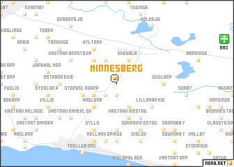 map of Minnesberg