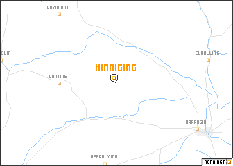 map of Minniging