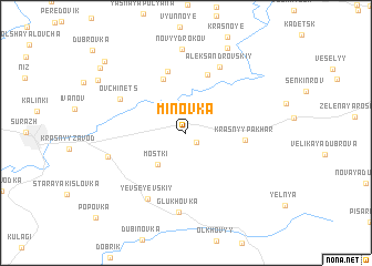 map of Minovka