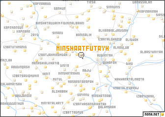 map of Minshaʼat Futayḩ