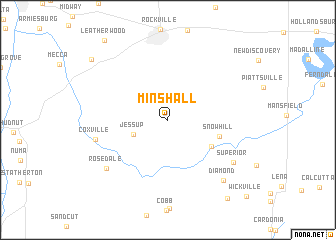 map of Minshall