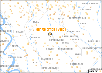 map of Minshāt al ‘Iyārī
