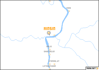 map of Minsin