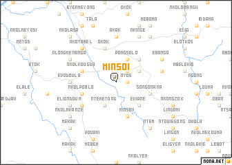 map of Minso I