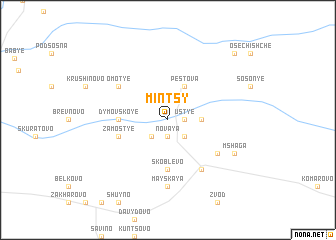 map of Mintsy