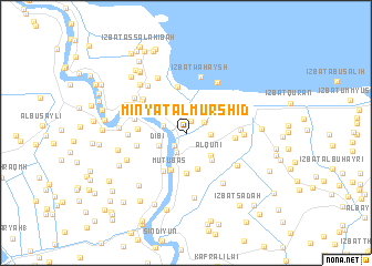 map of Minyat al Murshid